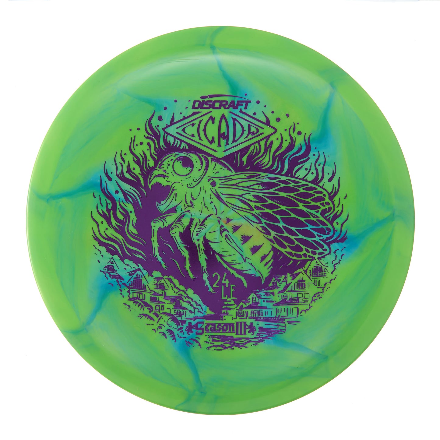 Discraft Cicada - Season 3 Ledgestone ESP Swirl 175g | Style 0008