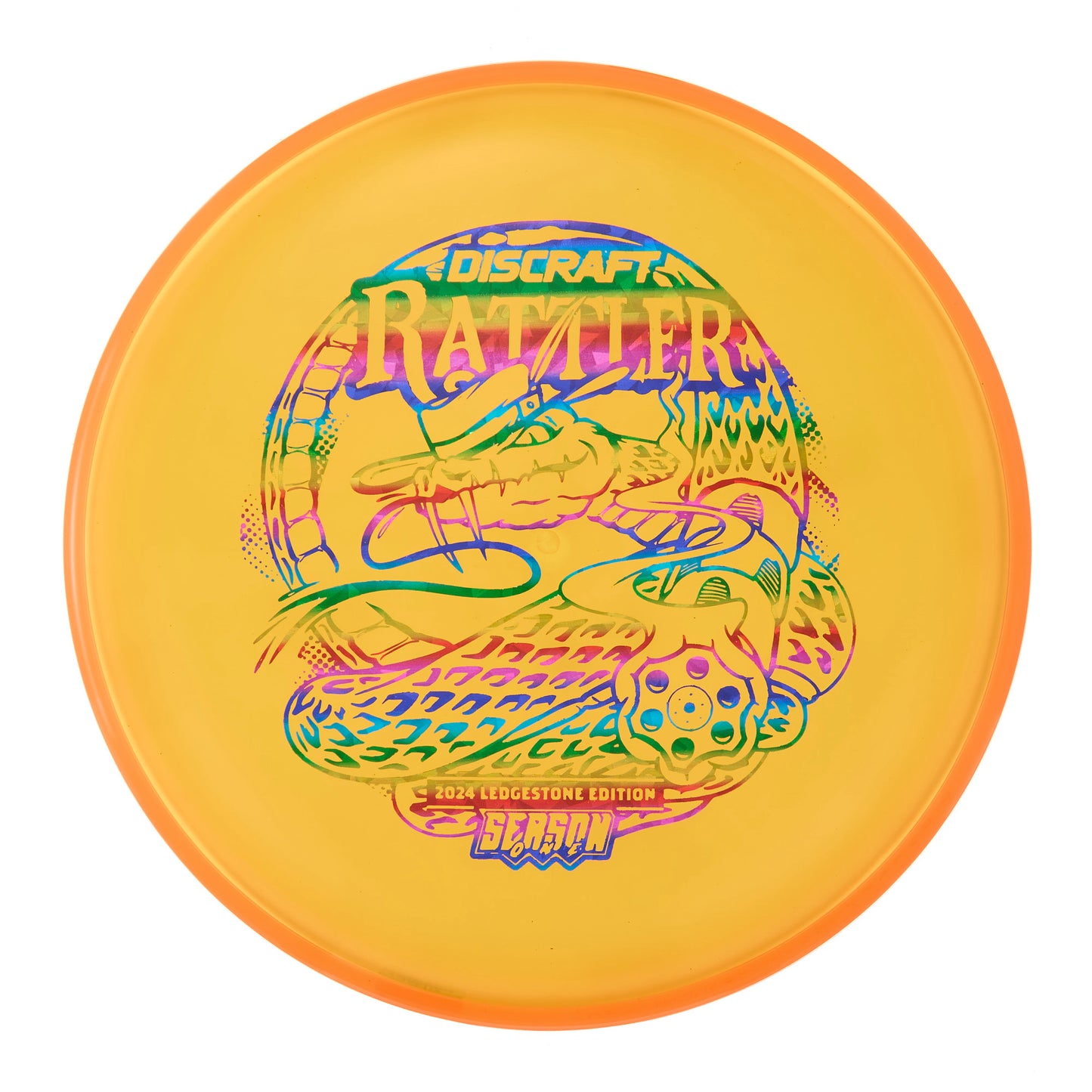 Discraft Rattler - 2024 Ledgestone Season One CryZtal 174g | Style 0002