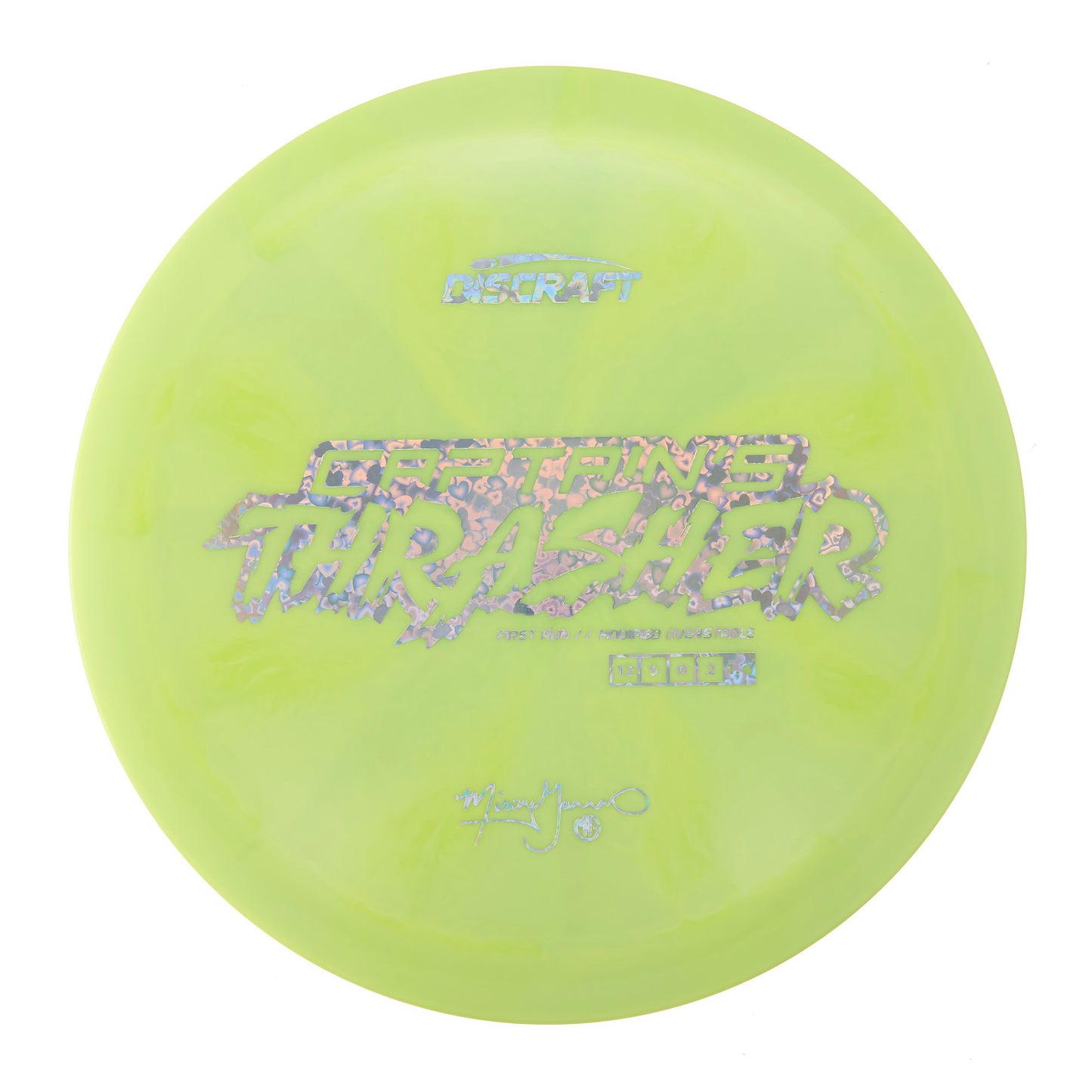 Discraft Captain's Thrasher - Missy Gannon First Run Special Blend 177g | Style 0003