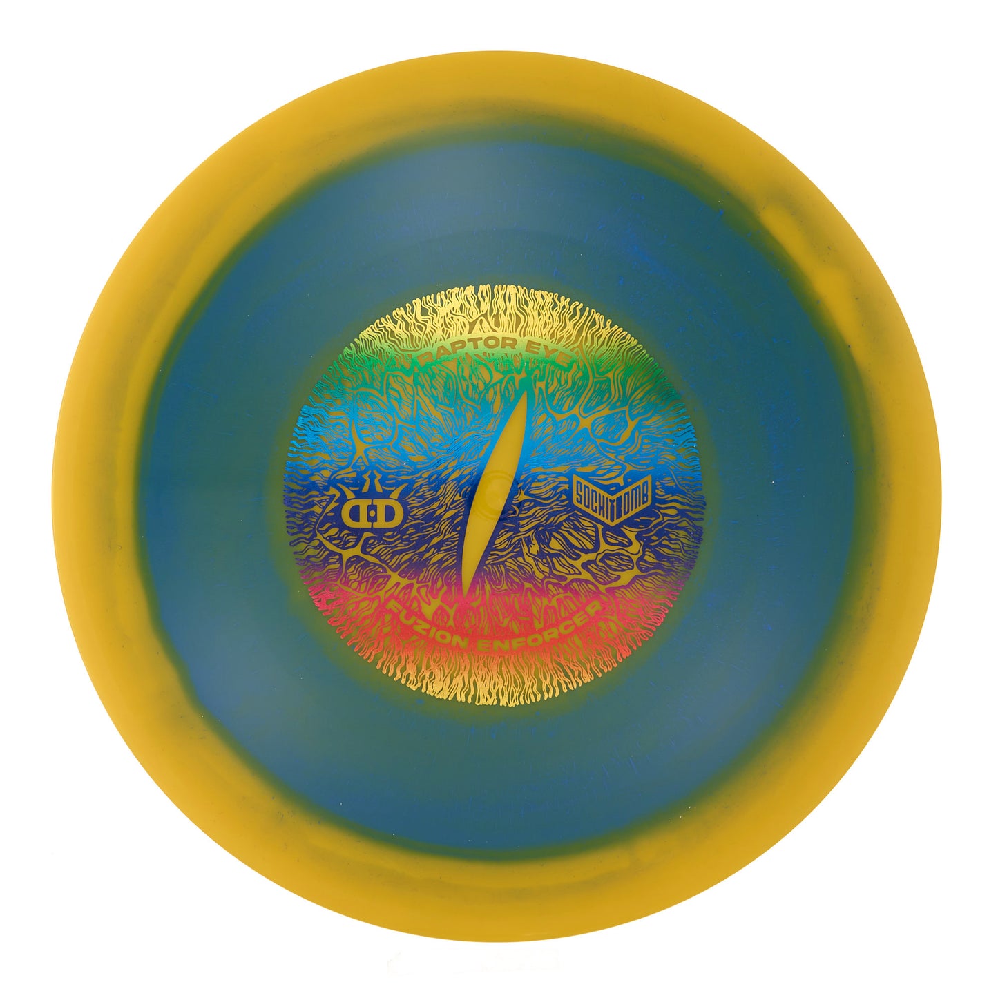 Dynamic Discs Enforcer - Raptor Eye Fuzion 176g | Style 0005