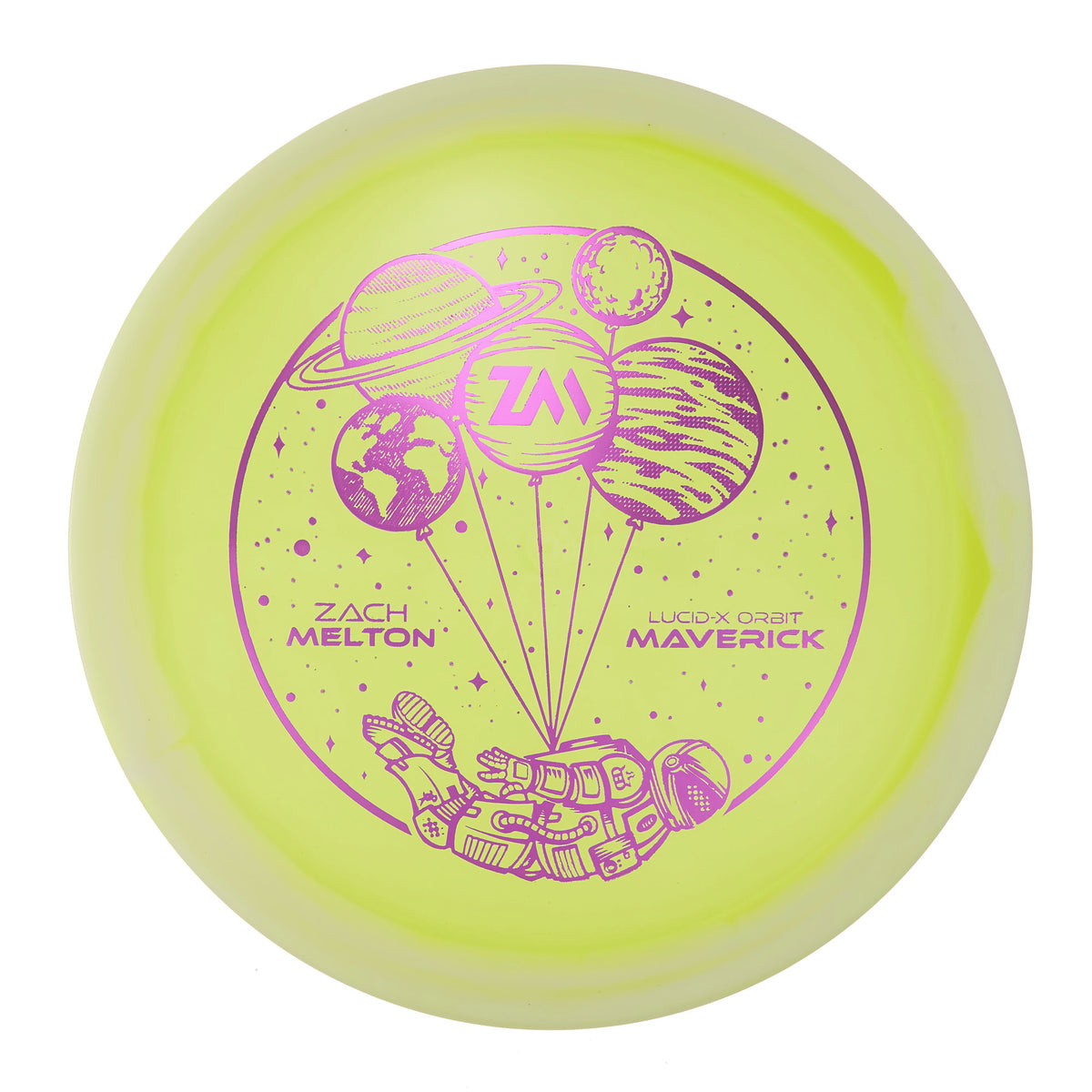 Dynamic Discs Maverick - 2024 Zach Melton Lucid X Orbit 176g | Style 0 ...