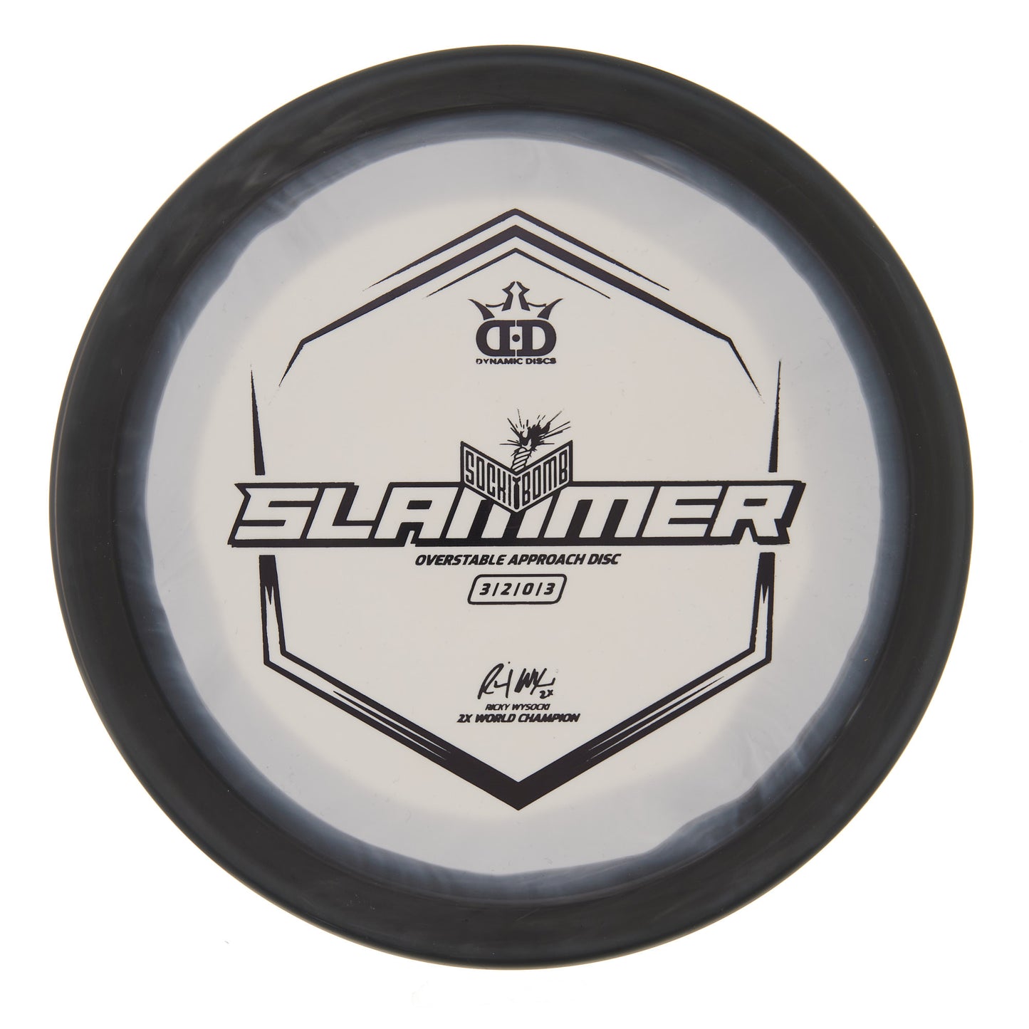 Dynamic Discs Sockibomb Slammer - Ignite Stamp V2 Classic Supreme Orbit 172g | Style 0002