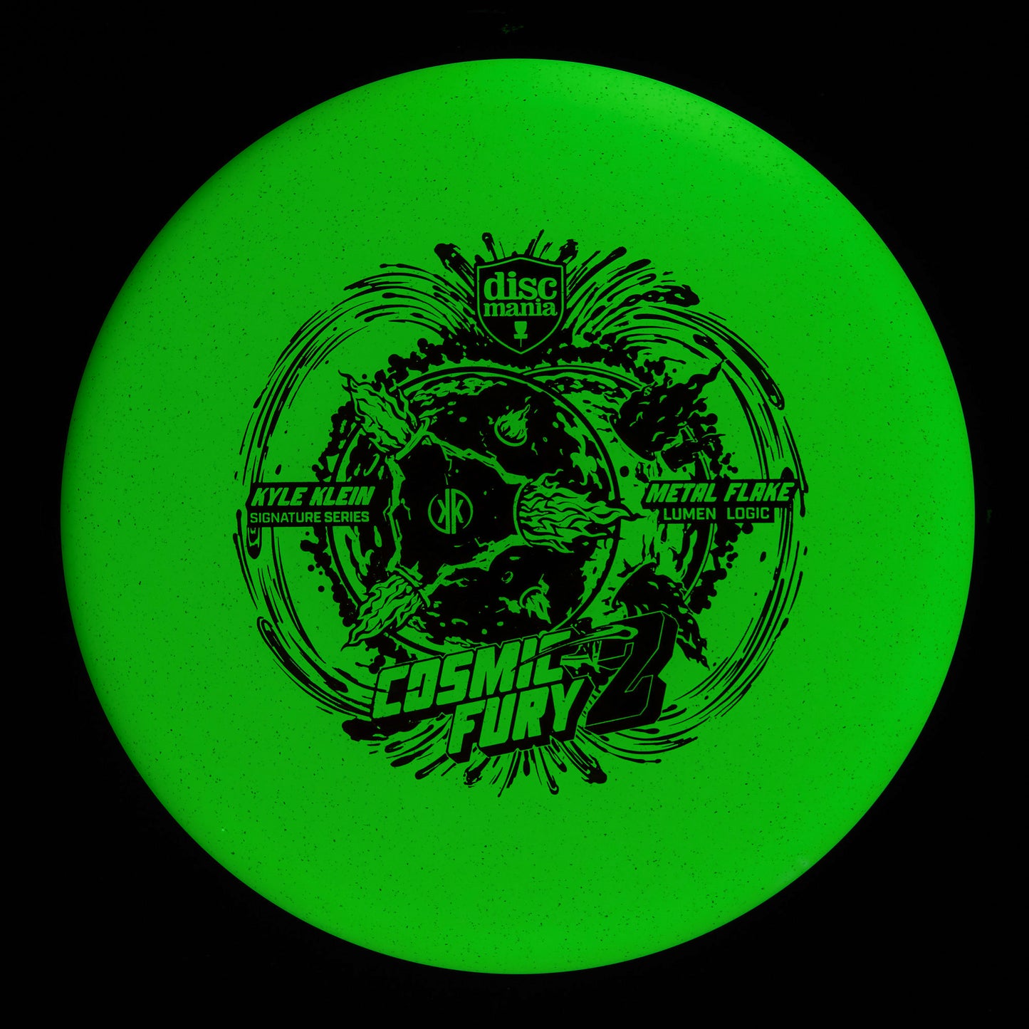 Discmania Logic - Cosmic Fury 2 Kyle Klein  Neo Metal Flake Lumen 174g | Style 0002