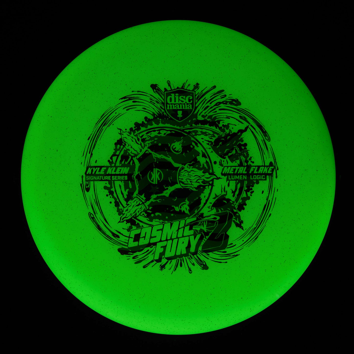 Discmania Logic - Cosmic Fury 2 Kyle Klein  Neo Metal Flake Lumen 174g | Style 0004