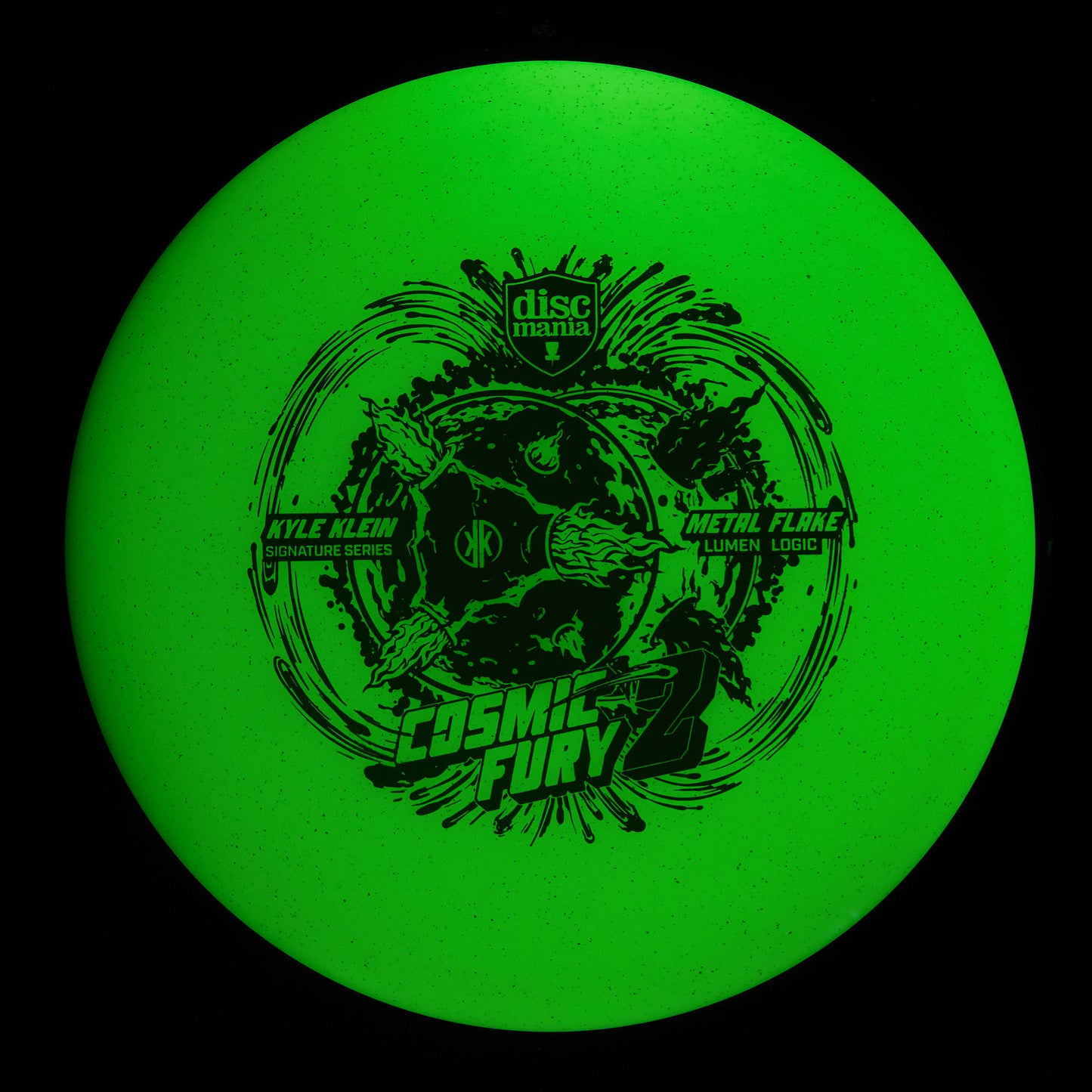 Discmania Logic - Cosmic Fury 2 Kyle Klein  Neo Metal Flake Lumen 175g | Style 0006