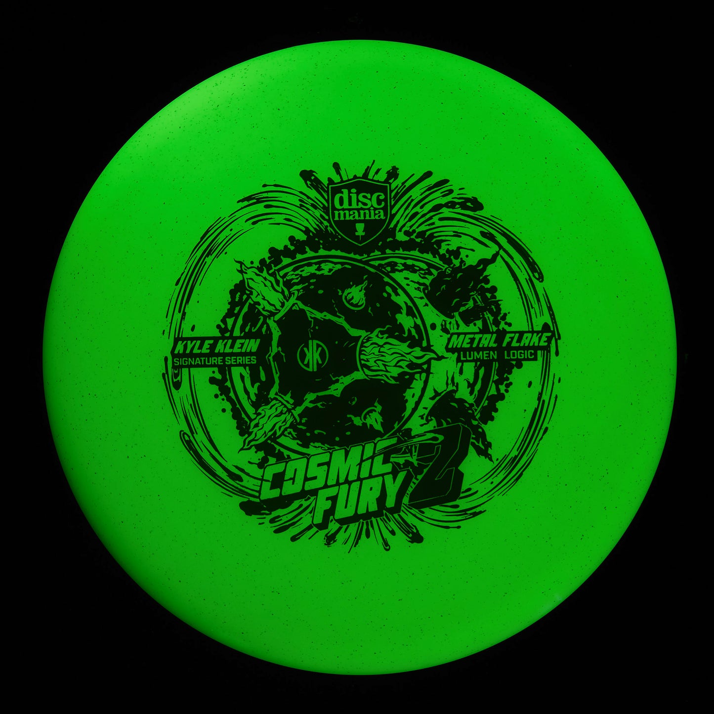 Discmania Logic - Cosmic Fury 2 Kyle Klein  Neo Metal Flake Lumen 175g | Style 0008