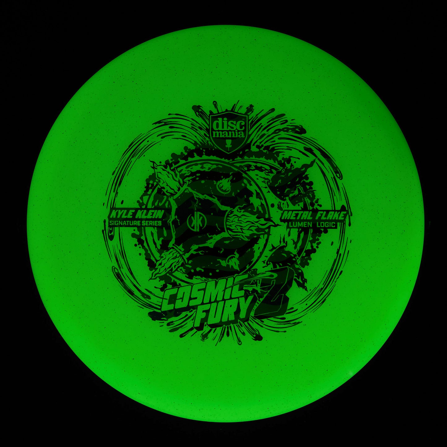 Discmania Logic - Cosmic Fury 2 Kyle Klein  Neo Metal Flake Lumen 175g | Style 0017