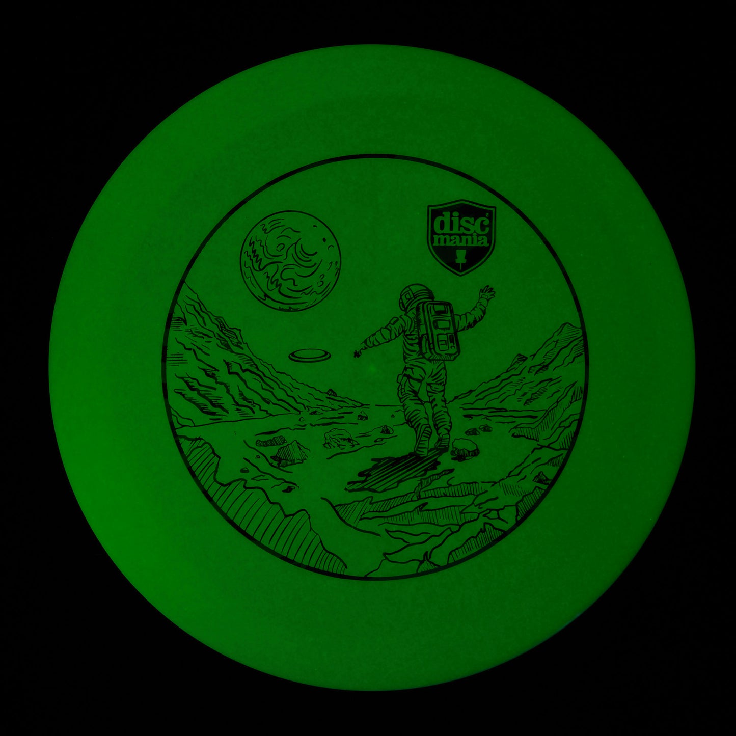 Discmania FD - Moonscape Glow D-Line Flex 2 175g | Style 0003