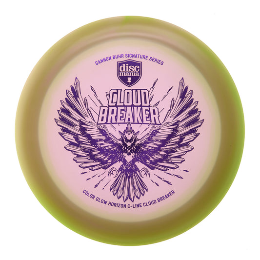 Discmania Cloud Breaker - Gannon Buhr Signature Series Color Glow C-Line 174g | Style 0012