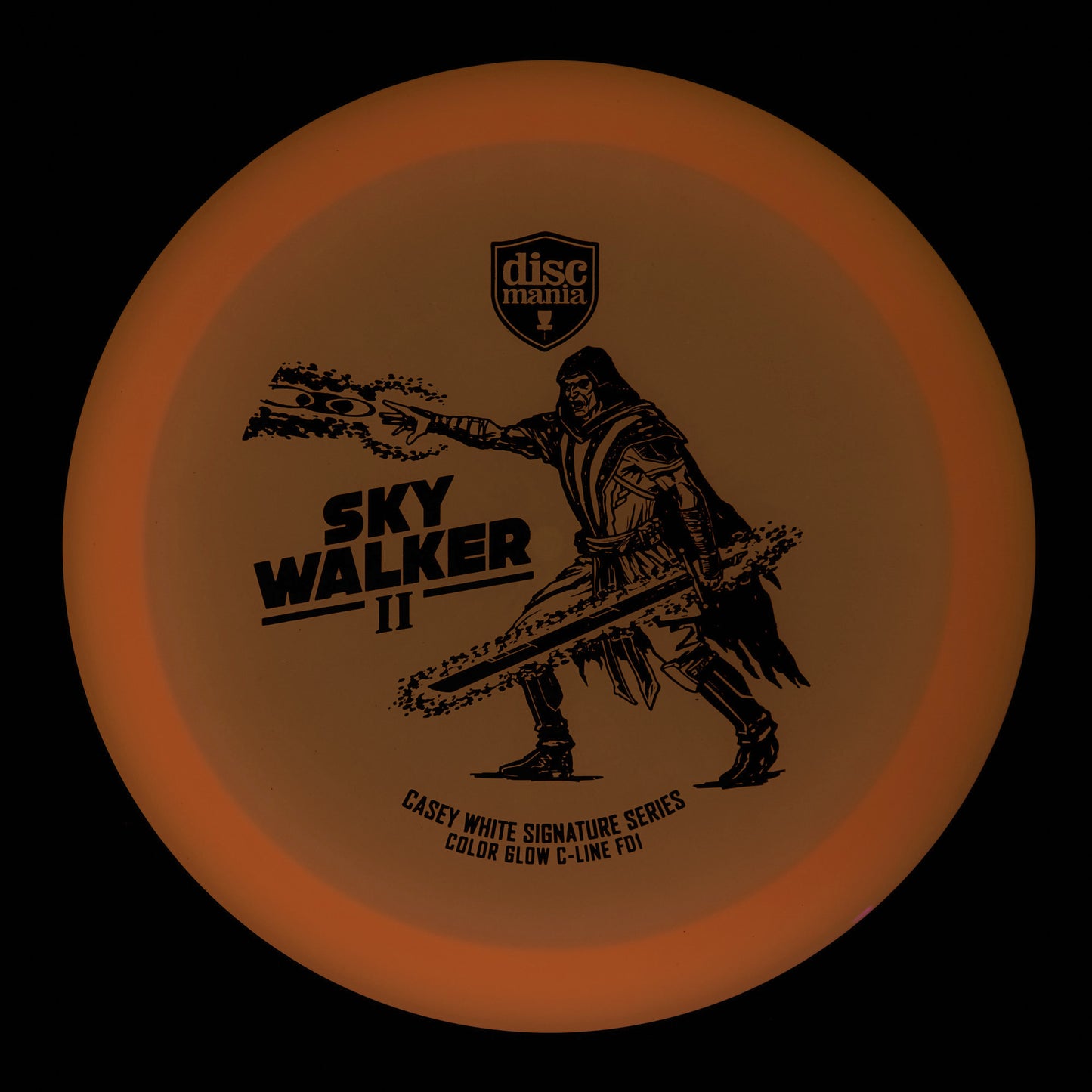 Discmania FD1 - Casey White Sky Walker 2 Color Glow C-Line 174g | Style 0001