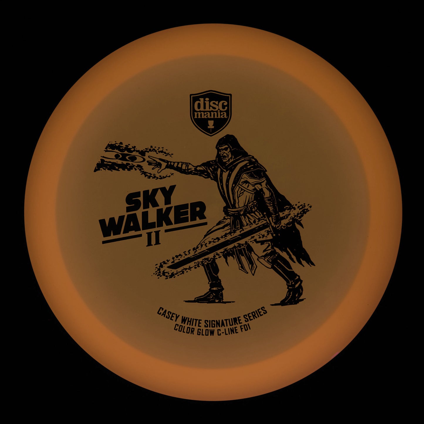 Discmania FD1 - Casey White Sky Walker 2 Color Glow C-Line 174g | Style 0002