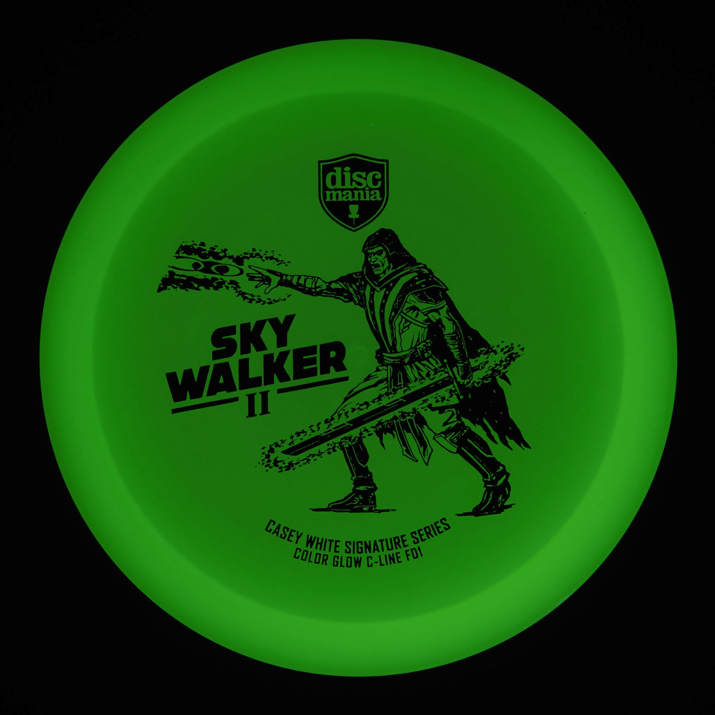 Discmania FD1 - Casey White Sky Walker 2 Color Glow C-Line 175g | Style 0001