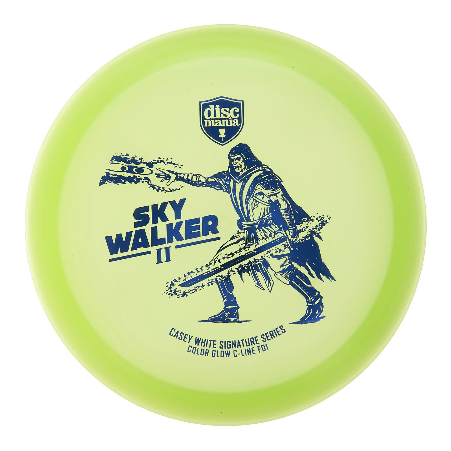 Discmania FD1 - Casey White Sky Walker 2 Color Glow C-Line 176g | Style 0001