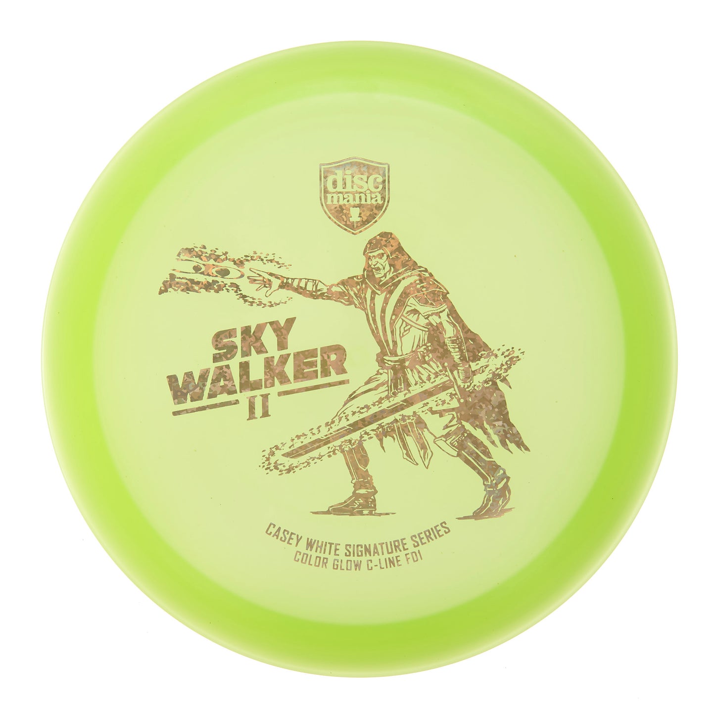 Discmania FD1 - Casey White Sky Walker 2 Color Glow C-Line 176g | Style 0004