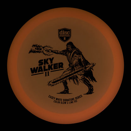 Discmania FD1 - Casey White Sky Walker 2 Color Glow C-Line 176g | Style 0006