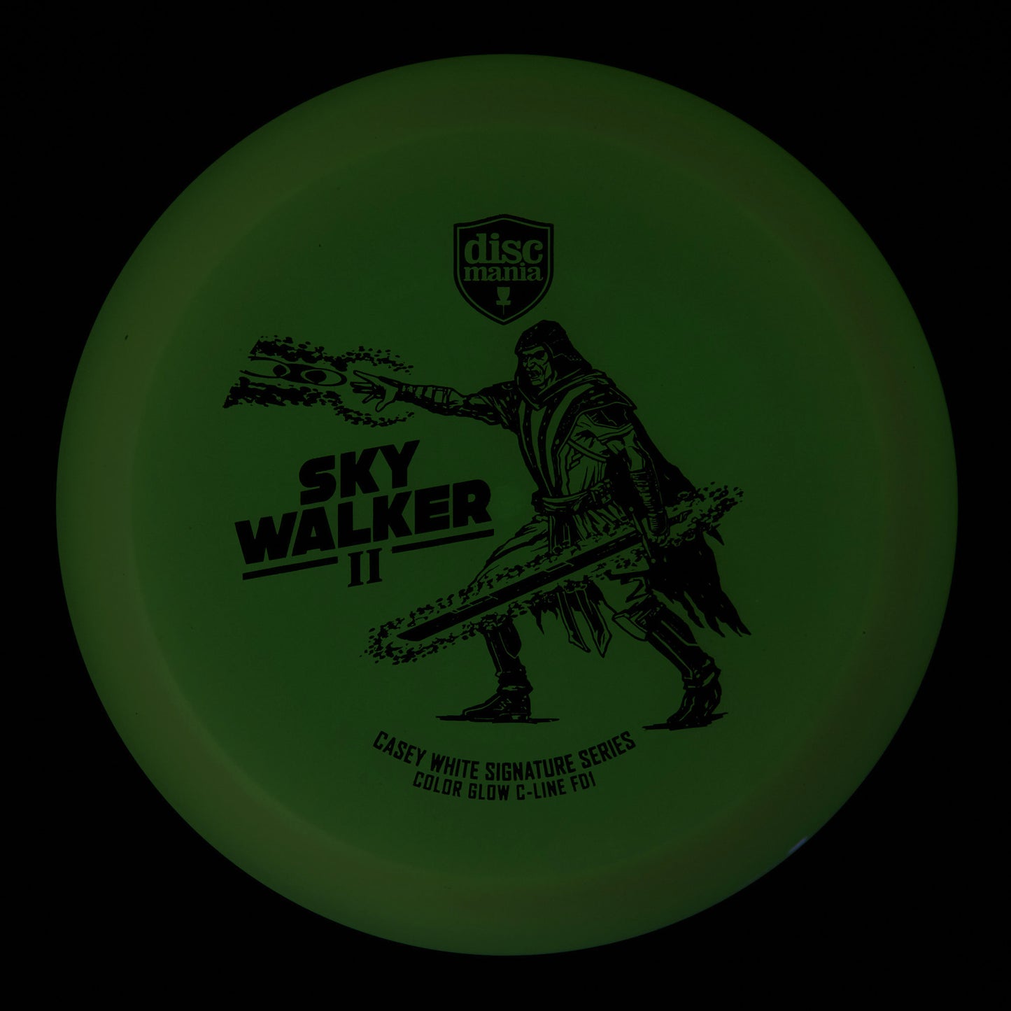 Discmania FD1 - Casey White Sky Walker 2 Color Glow C-Line 176g | Style 0009