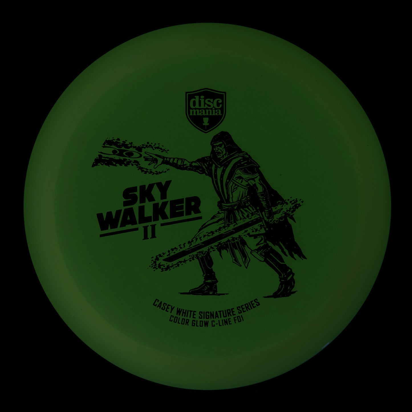 Discmania FD1 - Casey White Sky Walker 2 Color Glow C-Line 176g | Style 0010