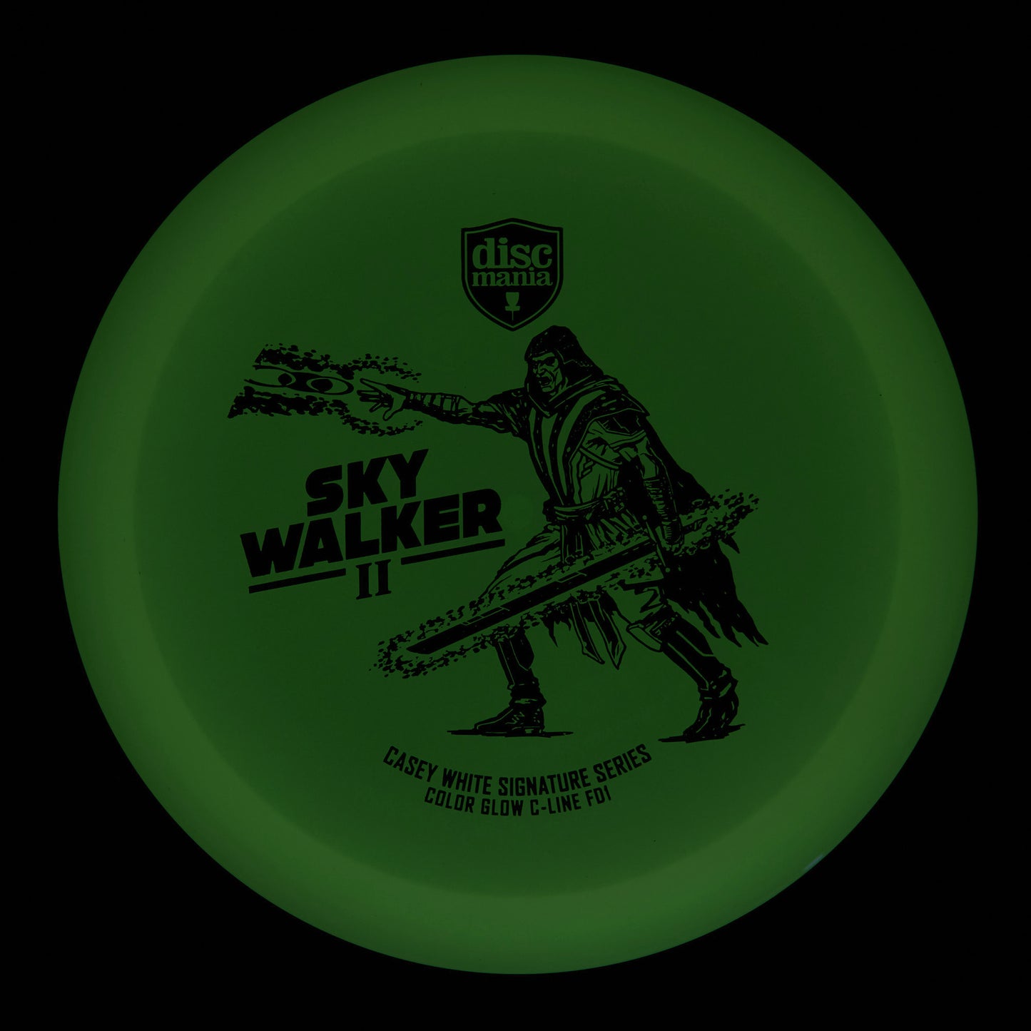 Discmania FD1 - Casey White Sky Walker 2 Color Glow C-Line 176g | Style 0016