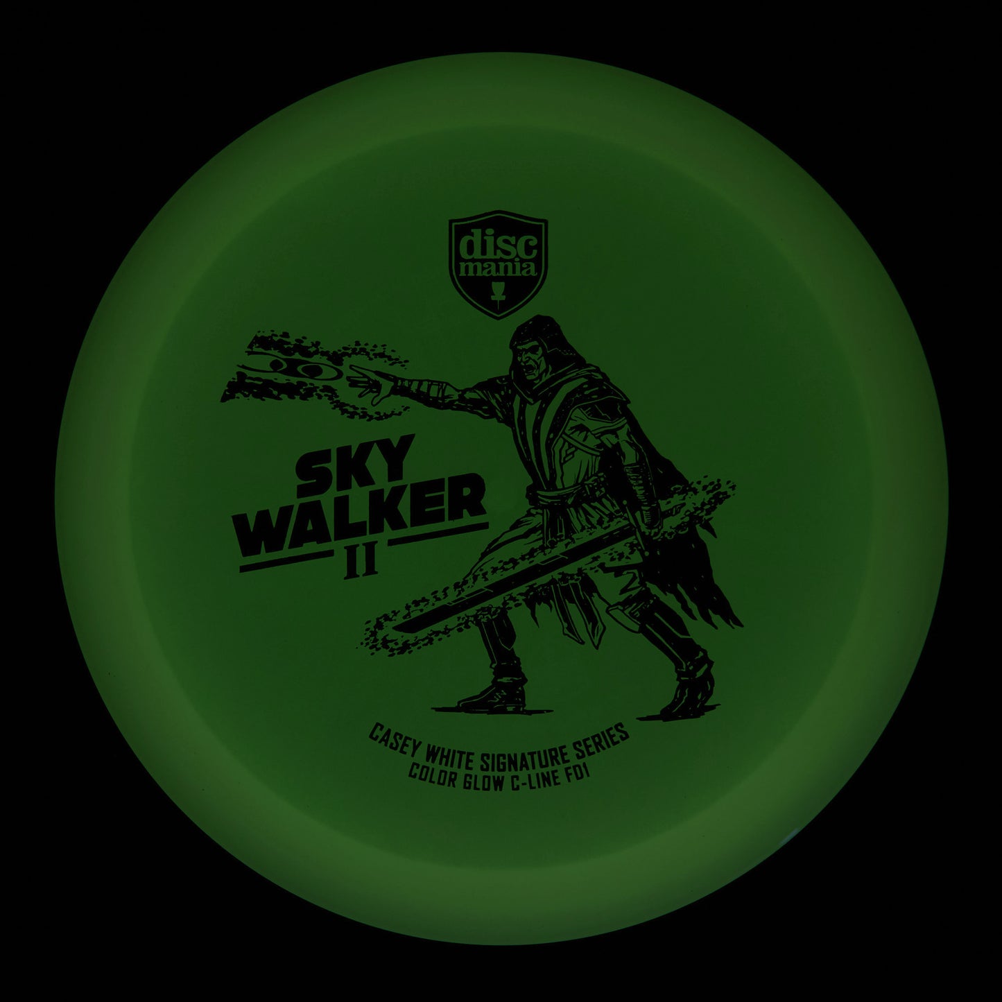 Discmania FD1 - Casey White Sky Walker 2 Color Glow C-Line 176g | Style 0017