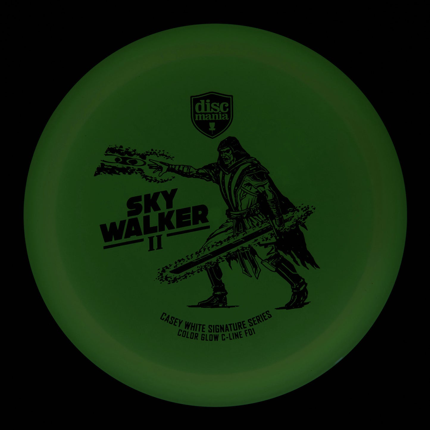 Discmania FD1 - Casey White Sky Walker 2 Color Glow C-Line 176g | Style 0018