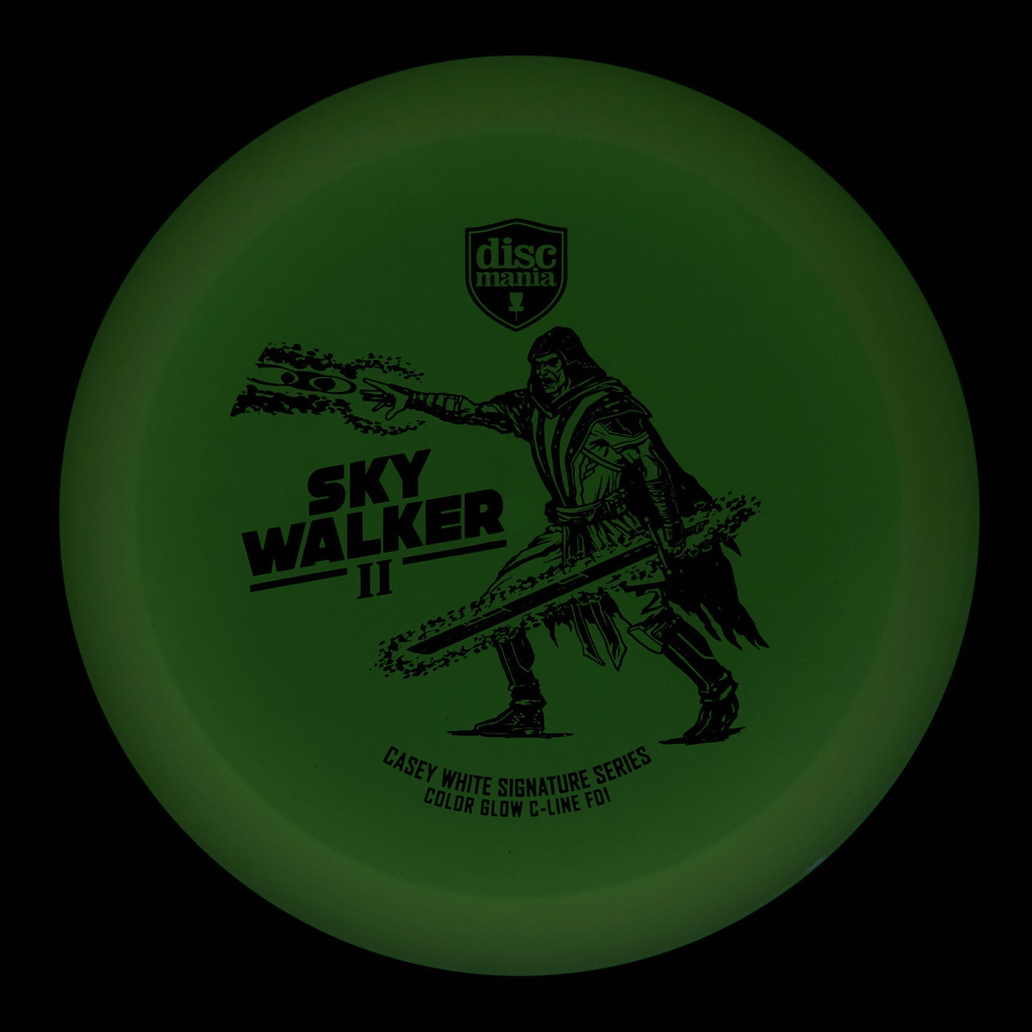 Discmania FD1 - Casey White Sky Walker 2 Color Glow C-Line 177g | Style 0001