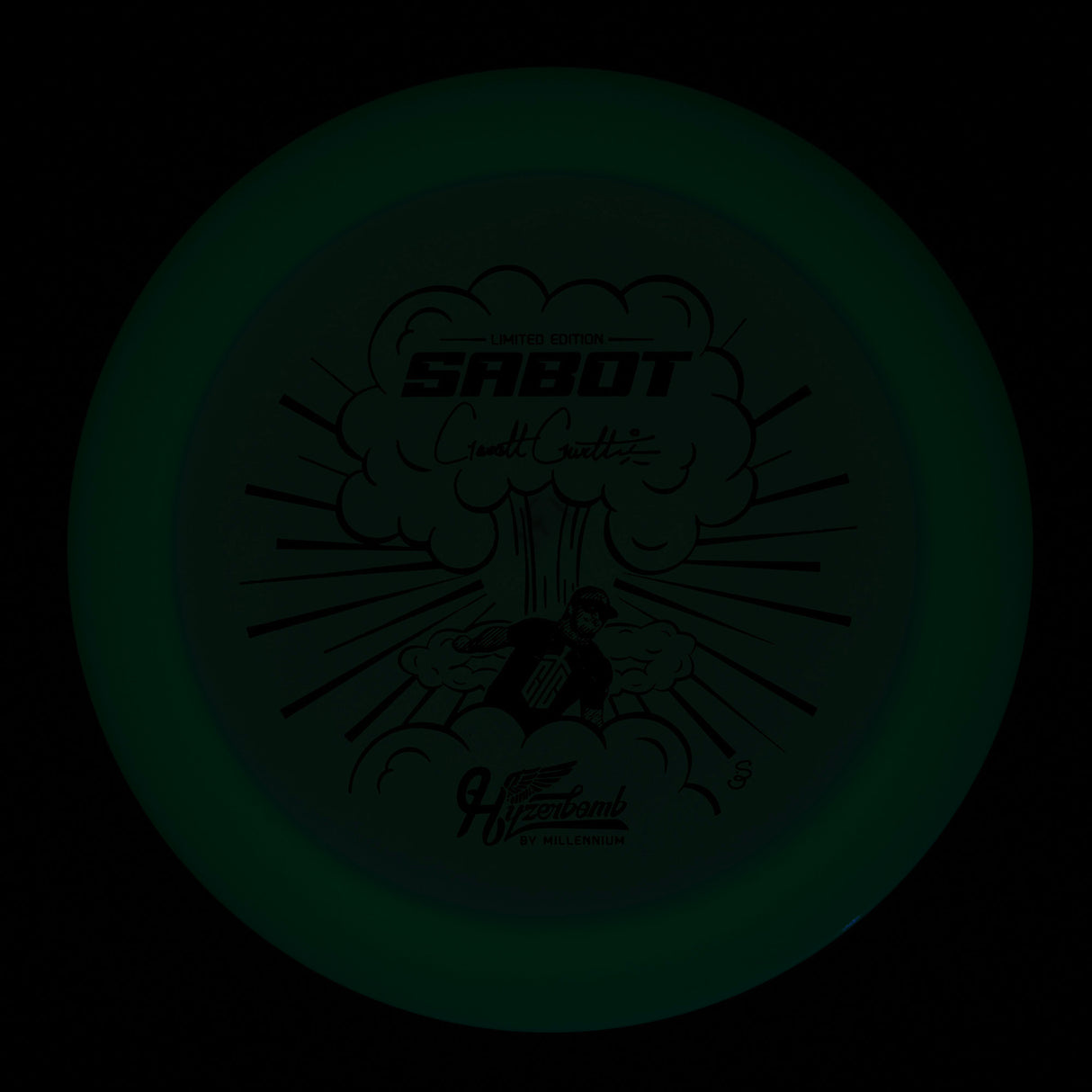 Hyzerbomb Sabot - Garrett Gurthie Recon Color Lunar  171g | Style 0001