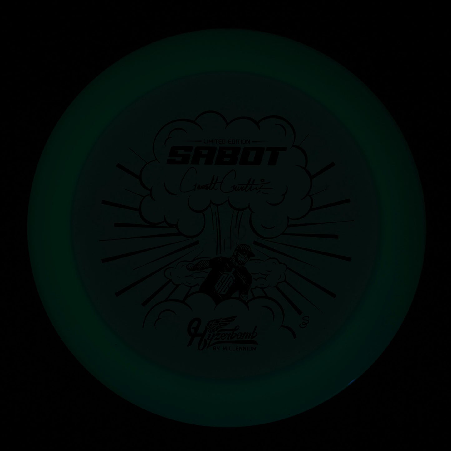 Hyzerbomb Sabot - Garrett Gurthie Recon Color Lunar  173g | Style 0002