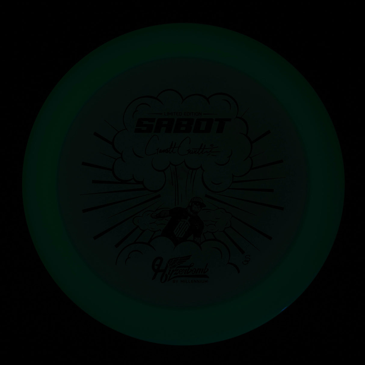 Hyzerbomb Sabot - Garrett Gurthie Recon Color Lunar  173g | Style 0003