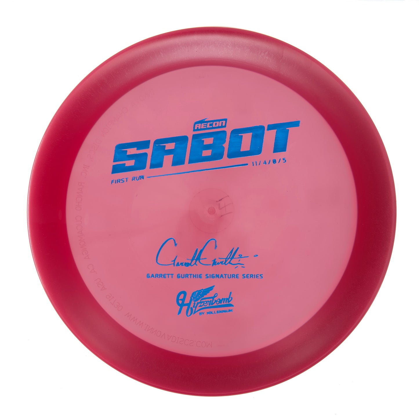 Hyzerbomb Sabot - Garrett Gurthie Recon 174g | Style 0004