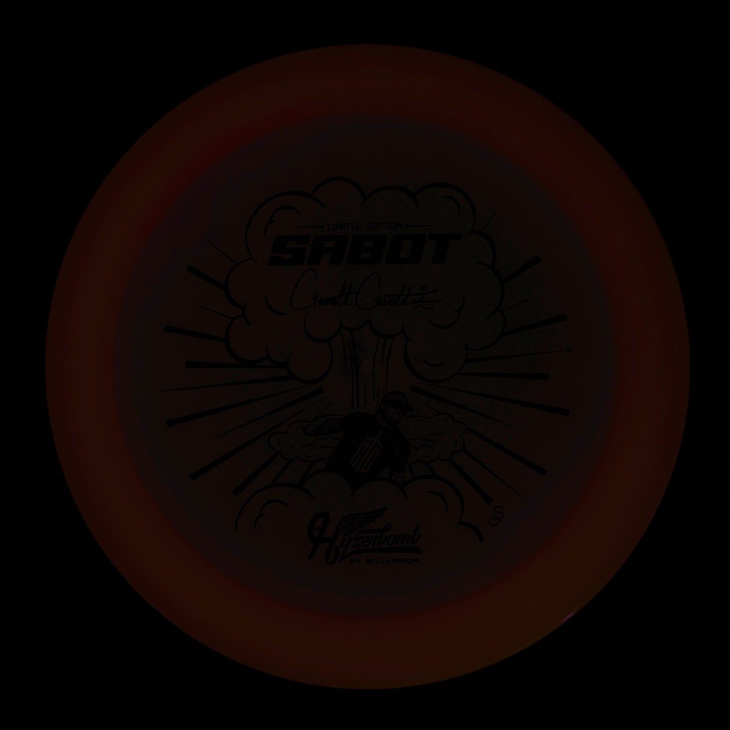 Hyzerbomb Sabot - Garrett Gurthie Recon Color Lunar  175g | Style 0001