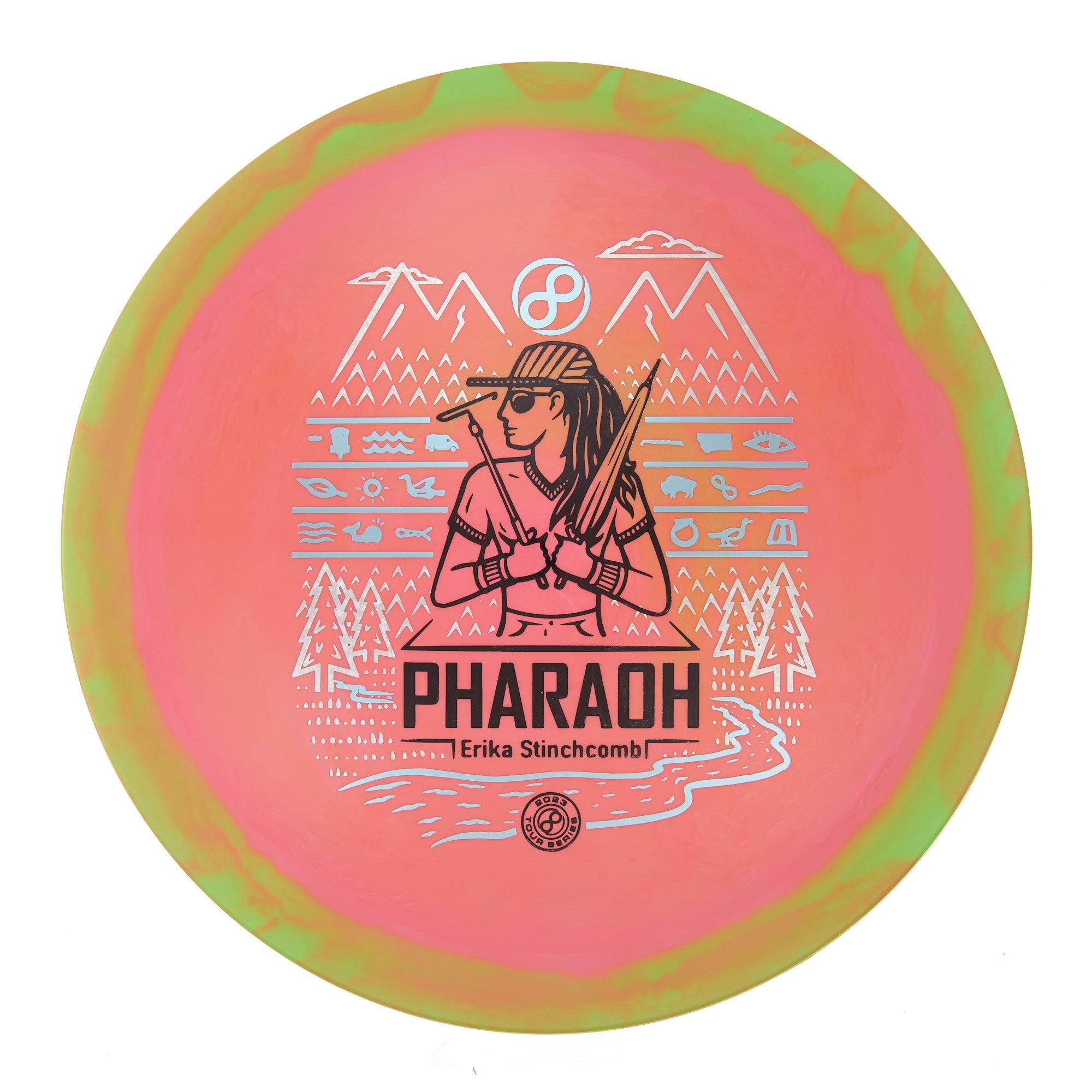 Infinite Discs Pharaoh - 2023 Erika Stinchcomb Signature Halo S-Blend 174g  | Style 0002