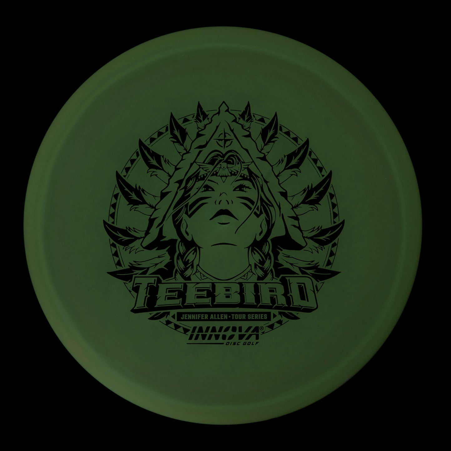 Innova Teebird - 2024 Jen Allen Tour Series Proto Glow Champion 173g | Style 0003