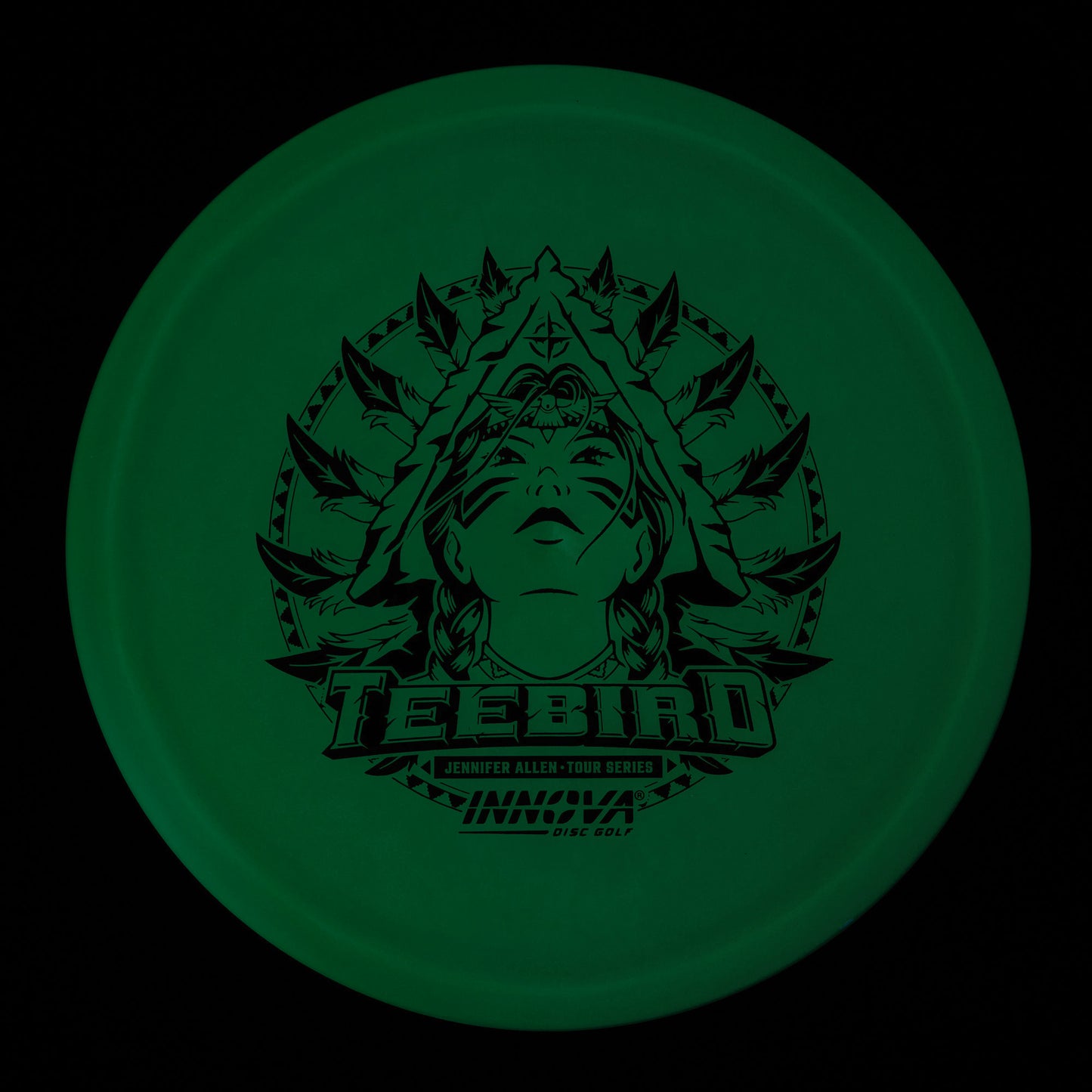 Innova Teebird - 2024 Jen Allen Tour Series Proto Glow Champion 176g | Style 0002