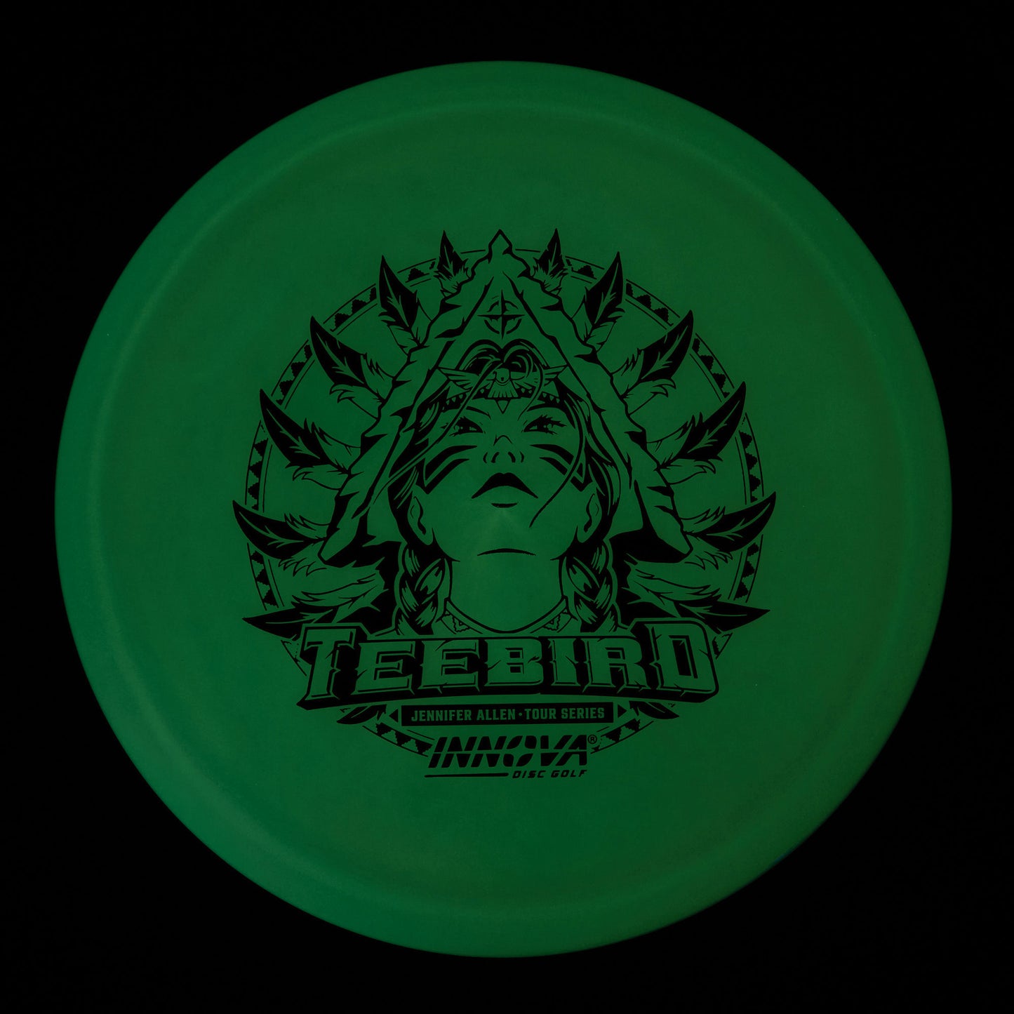 Innova Teebird - 2024 Jen Allen Tour Series Proto Glow Champion 177g | Style 0001