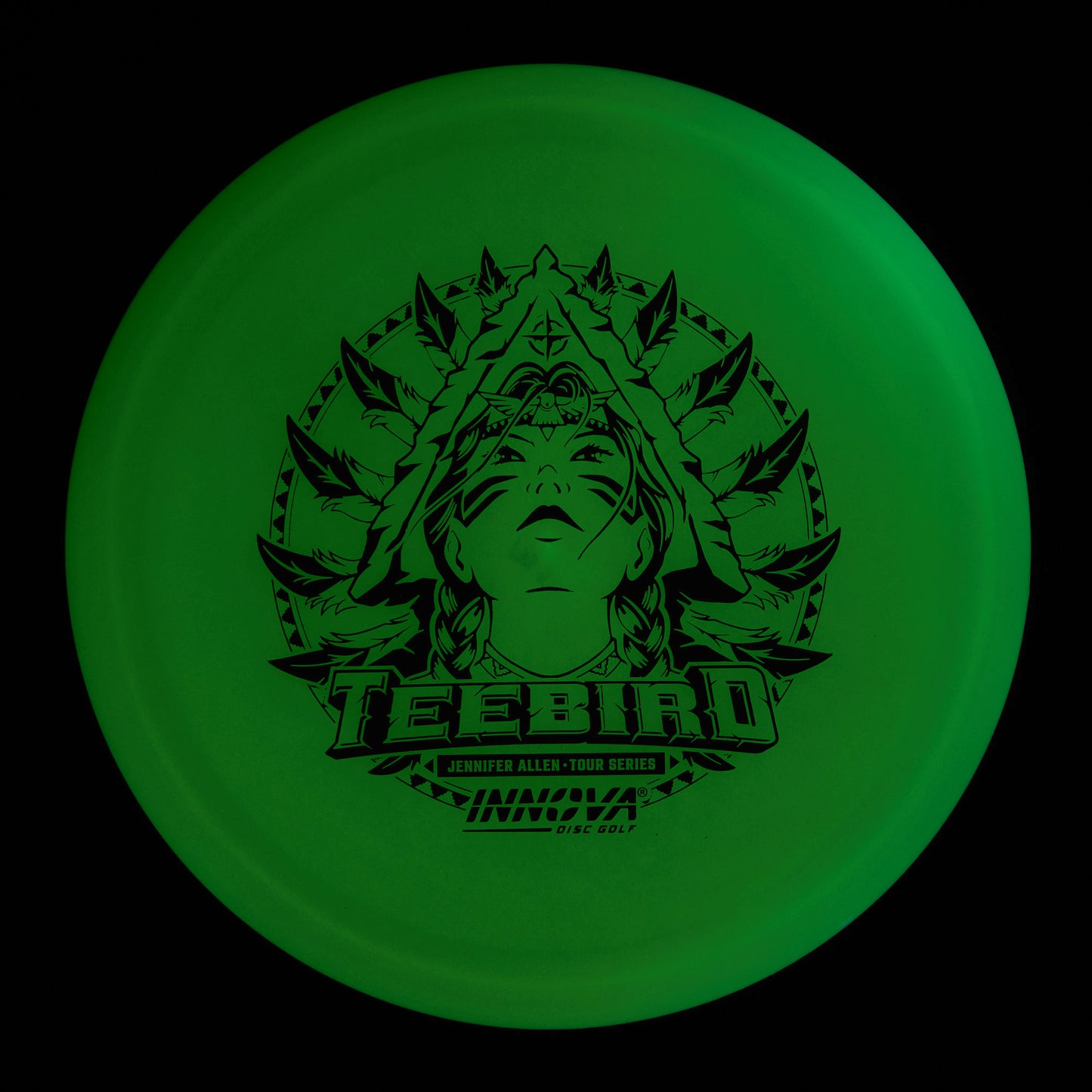 Innova Teebird - 2024 Jen Allen Tour Series Proto Glow Champion 177g | Style 0003