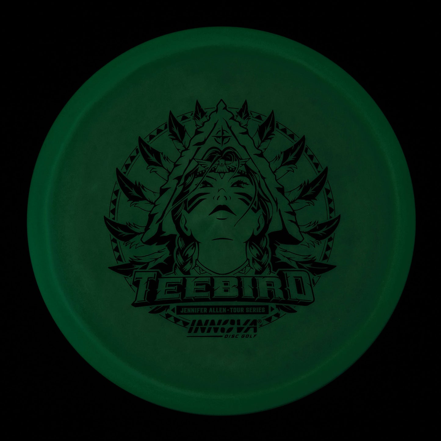 Innova Teebird - 2024 Jen Allen Tour Series Proto Glow Champion 178g | Style 0002