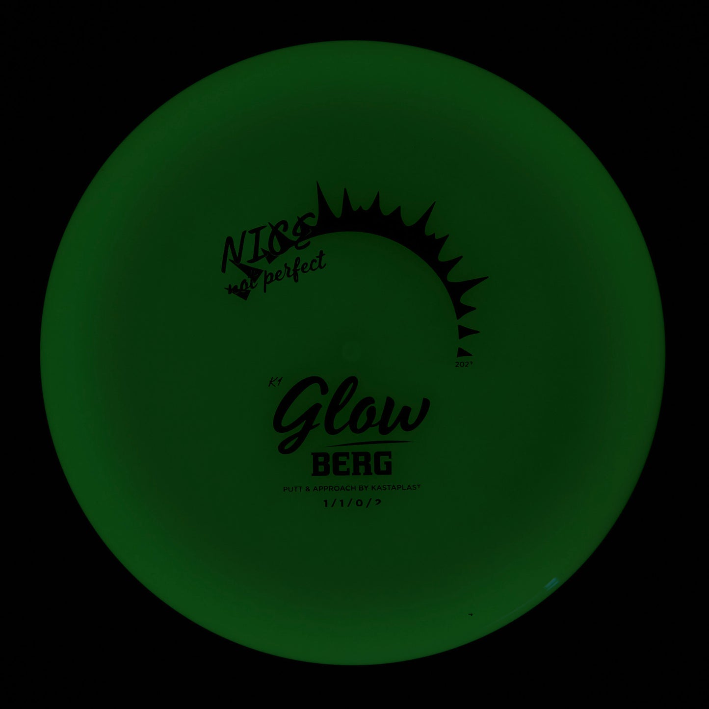 Kastaplast Berg - X-Out K1 Glow 174g | Style 0008