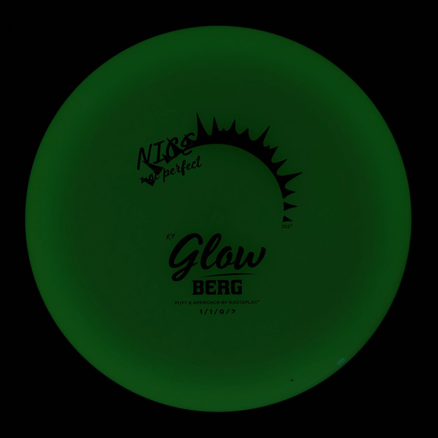 Kastaplast Berg - X-Out K1 Glow 175g | Style 0003