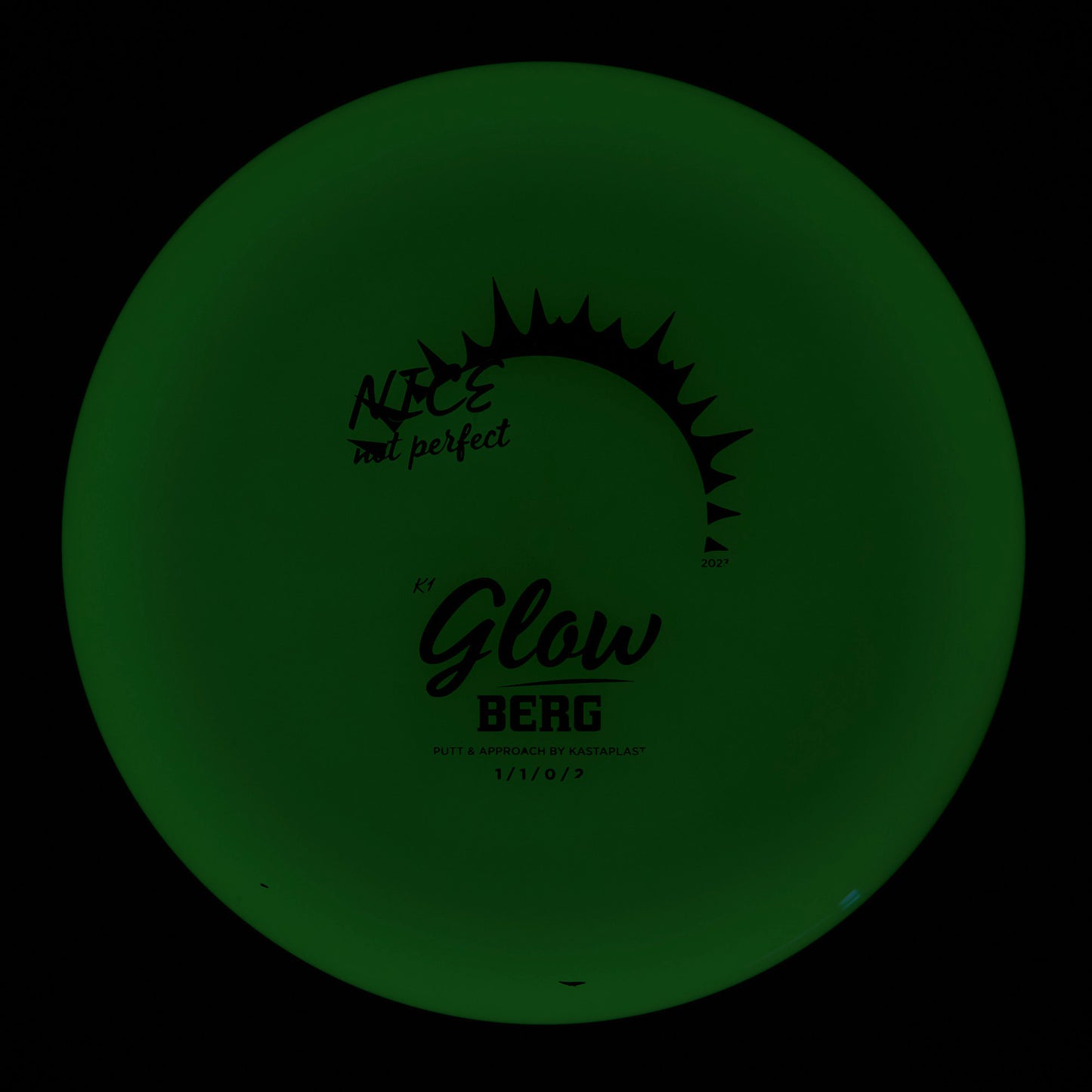 Kastaplast Berg - X-Out K1 Glow 177g | Style 0001