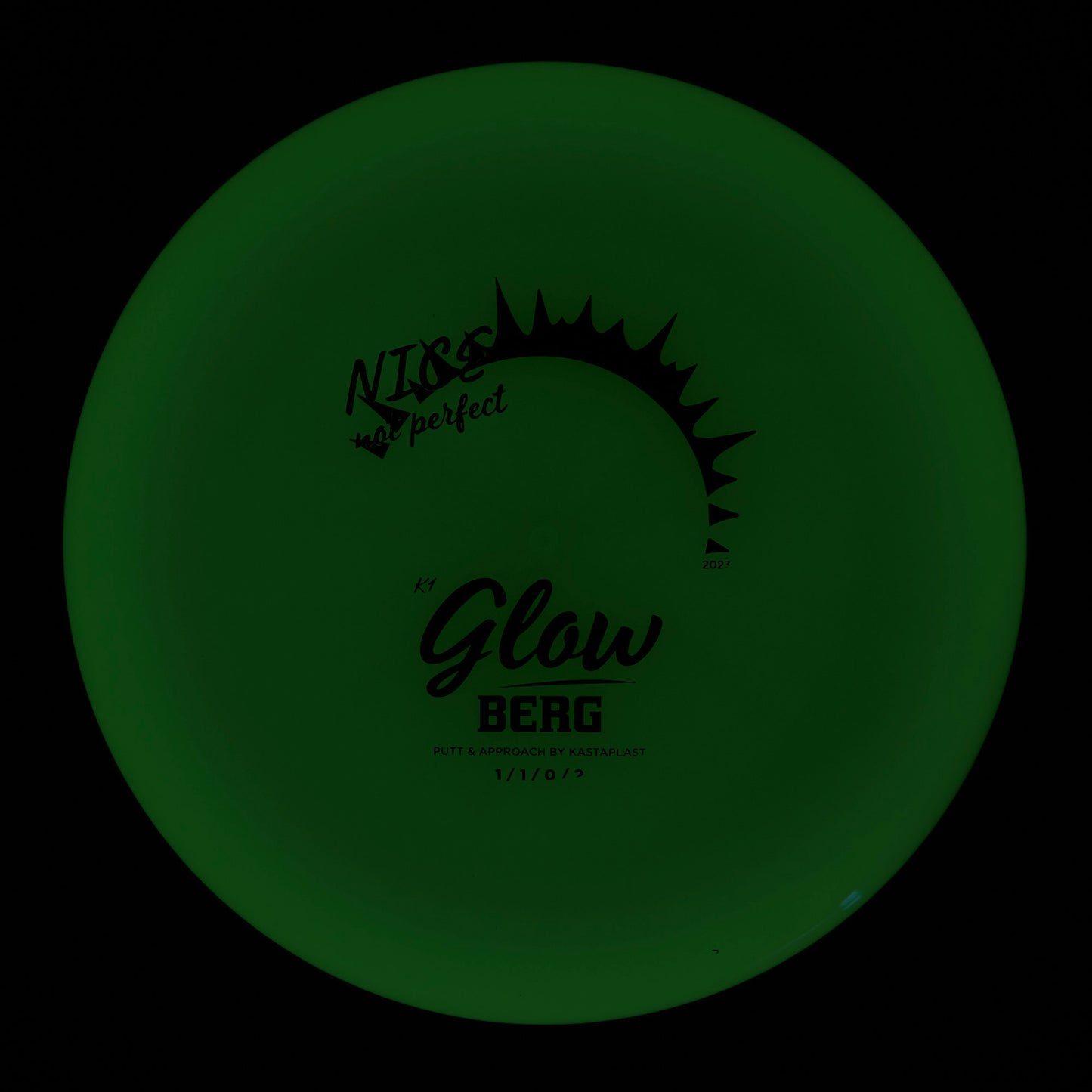 Kastaplast Berg - X-Out K1 Glow 177g | Style 0002