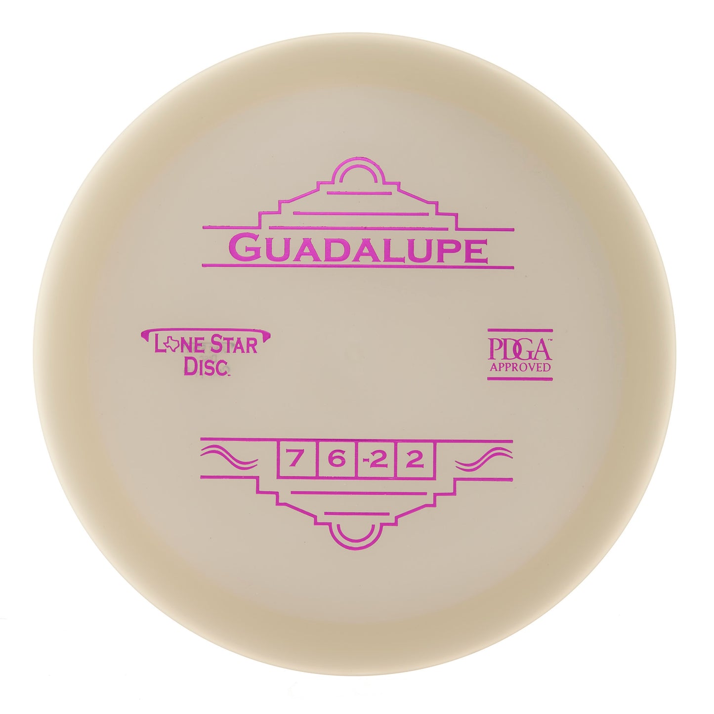 Lone Star Disc Guadalupe - Glow 173g | Style 0001