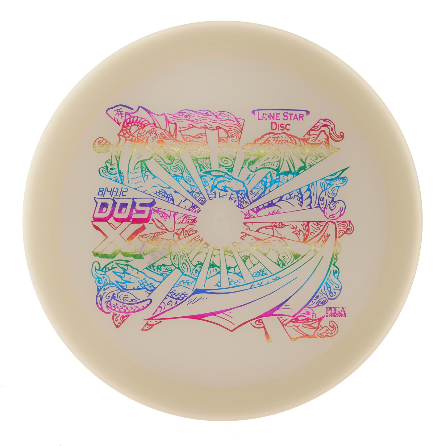 Lone Star Disc Dos X - Artist Series Double Dragon Glow 175g | Style 0001