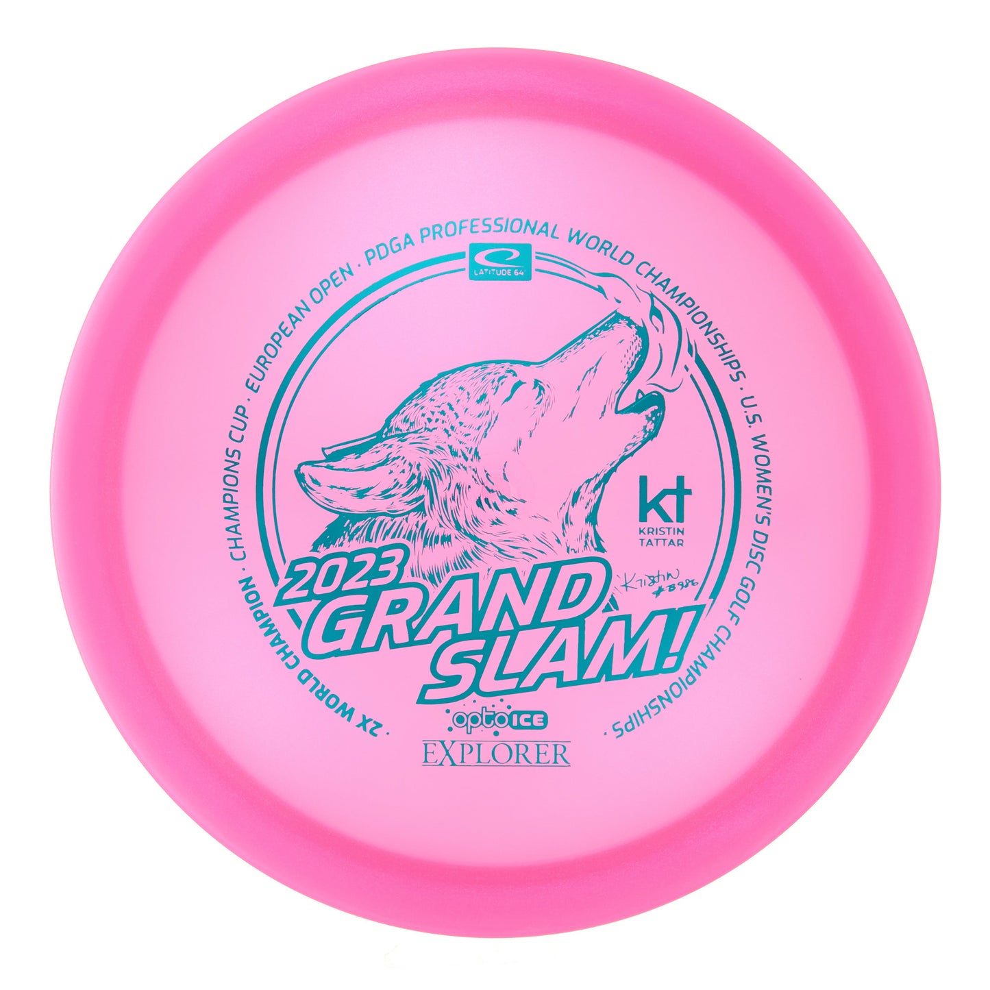 Latitude 64 Explorer - 2023 Kristin Tattar Grand Slam Opto Ice Glimmer 173g | Style 0003