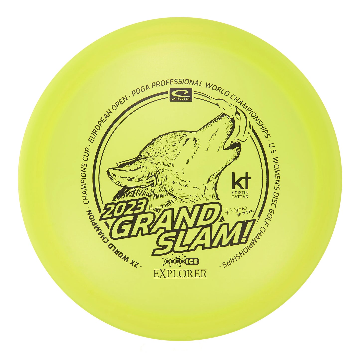 Latitude 64 Explorer - 2023 Kristin Tattar Grand Slam Opto Ice Glimmer 173g | Style 0004