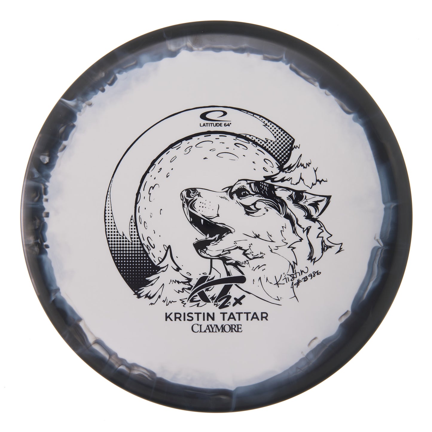 Latitude 64 Claymore - Kristin Tattar 2024 Team Series Gold Orbit 179g | Style 0017