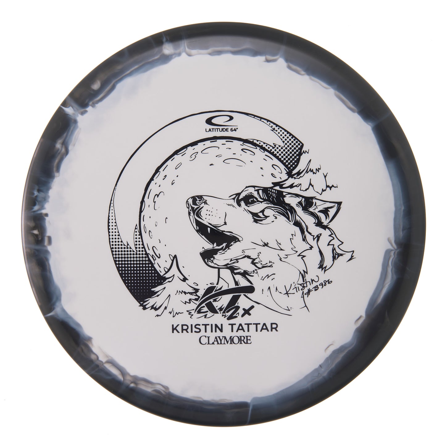 Latitude 64 Claymore - Kristin Tattar 2024 Team Series Gold Orbit 179g | Style 0018