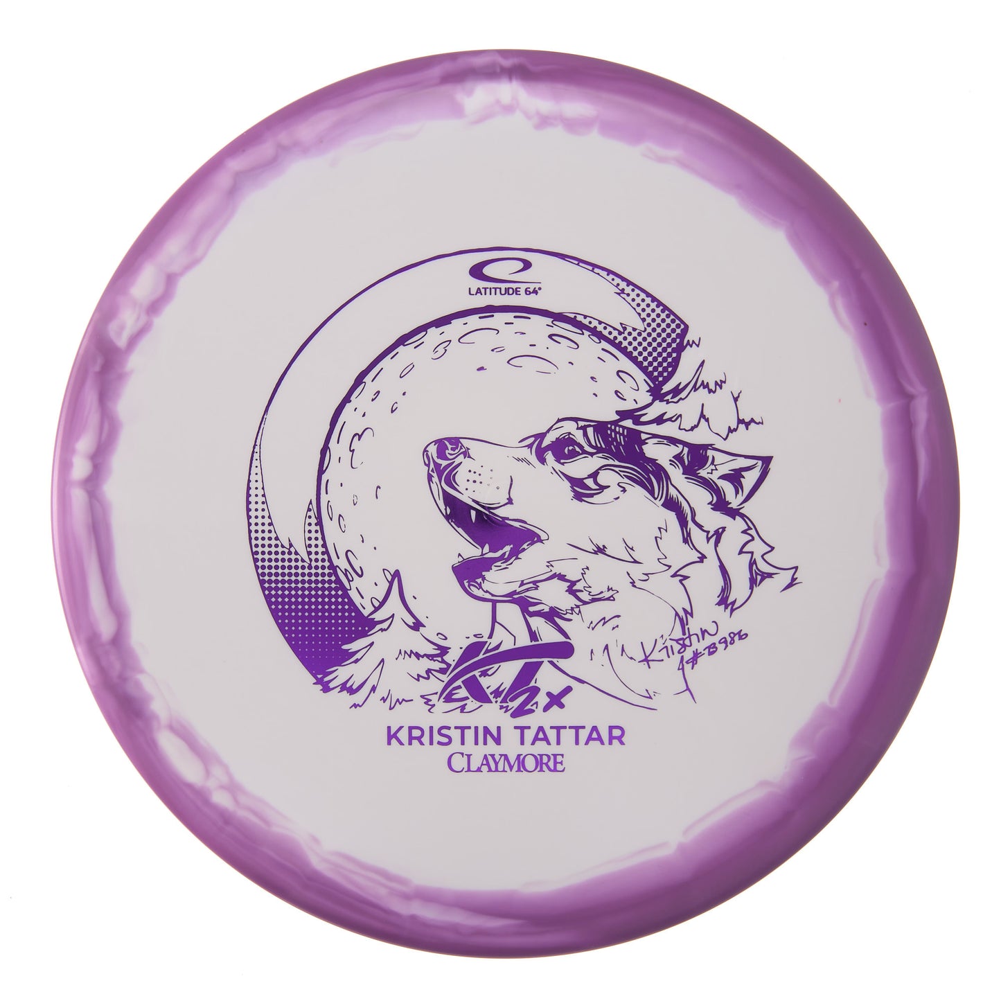 Latitude 64 Claymore - Kristin Tattar 2024 Team Series Gold Orbit 179g | Style 0021