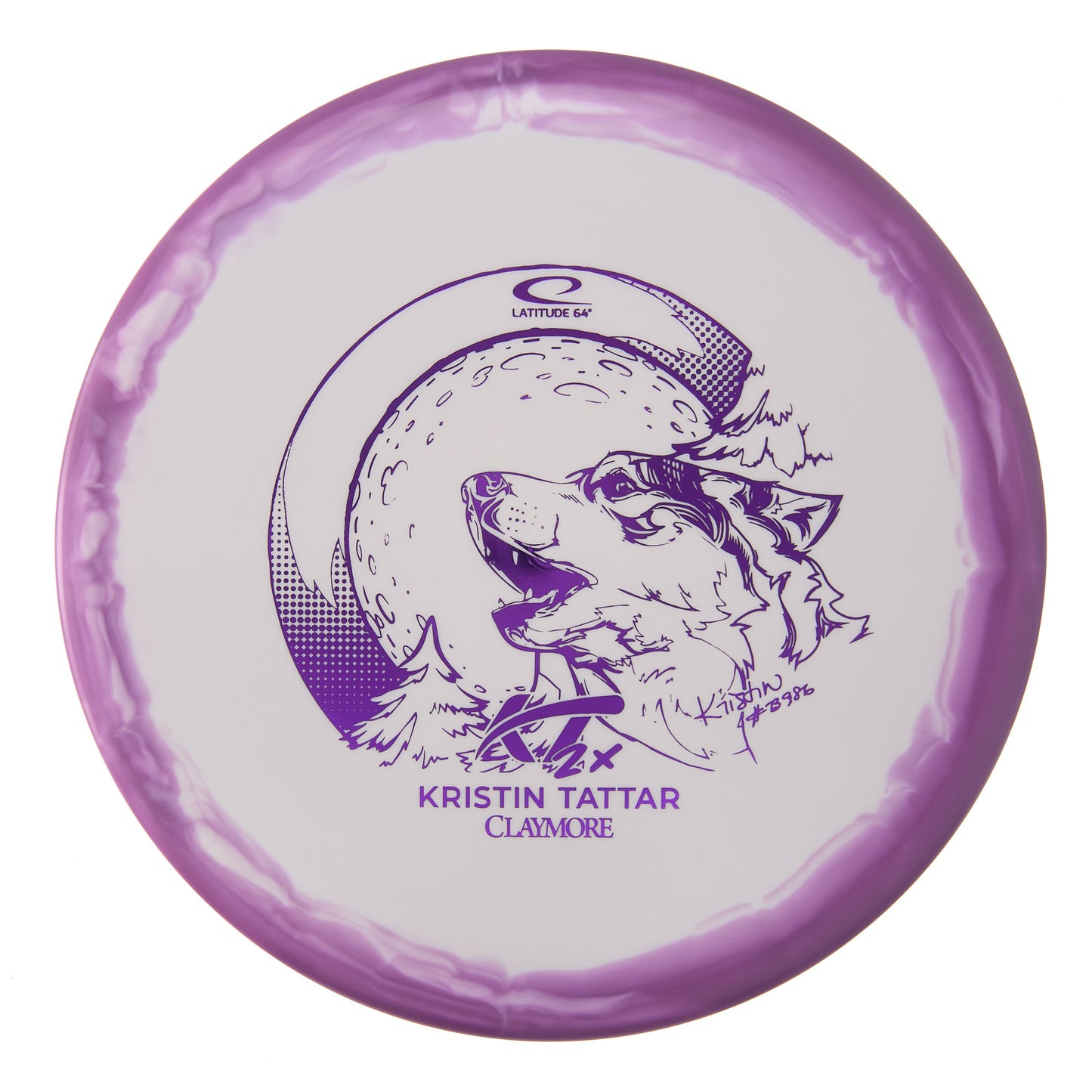 Latitude 64 Claymore - Kristin Tattar 2024 Team Series Gold Orbit 179g | Style 0022