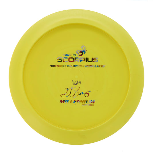 Millennium Scorpius - Gregg Barsby 2018 World Champ Bottom Stamp Sirius 165g | Style 0001