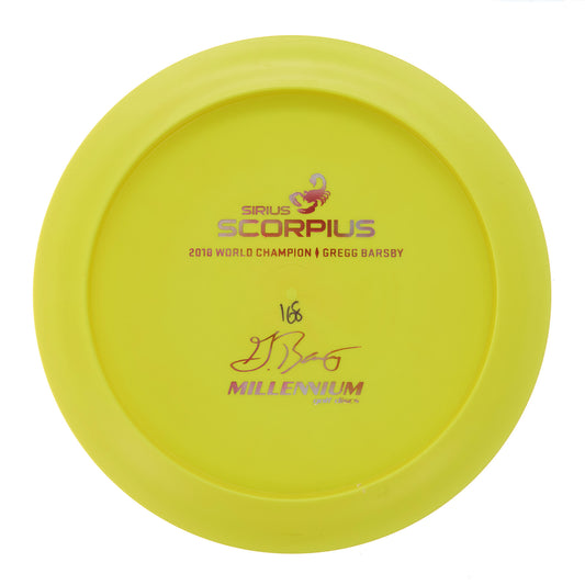 Millennium Scorpius - Gregg Barsby 2018 World Champ Bottom Stamp Sirius 169g | Style 0001